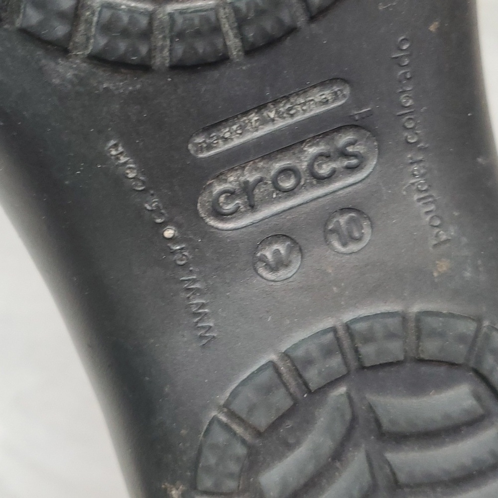 Crocs Women Kadee Comfort Rubber Loafer Flats shoes sz 10 - Picture 11 of 11